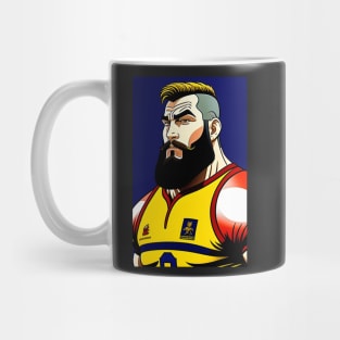 Rugby Player Mug